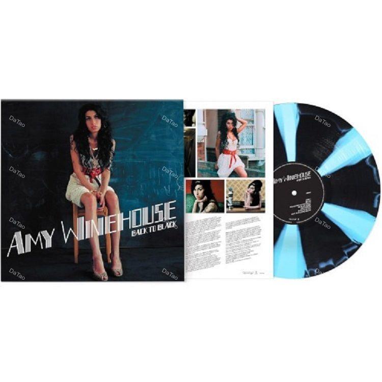 Amy Winehouse Back To Black (Limited Edition, Blue and Black Cornetto Colored Vinyl) [Import]