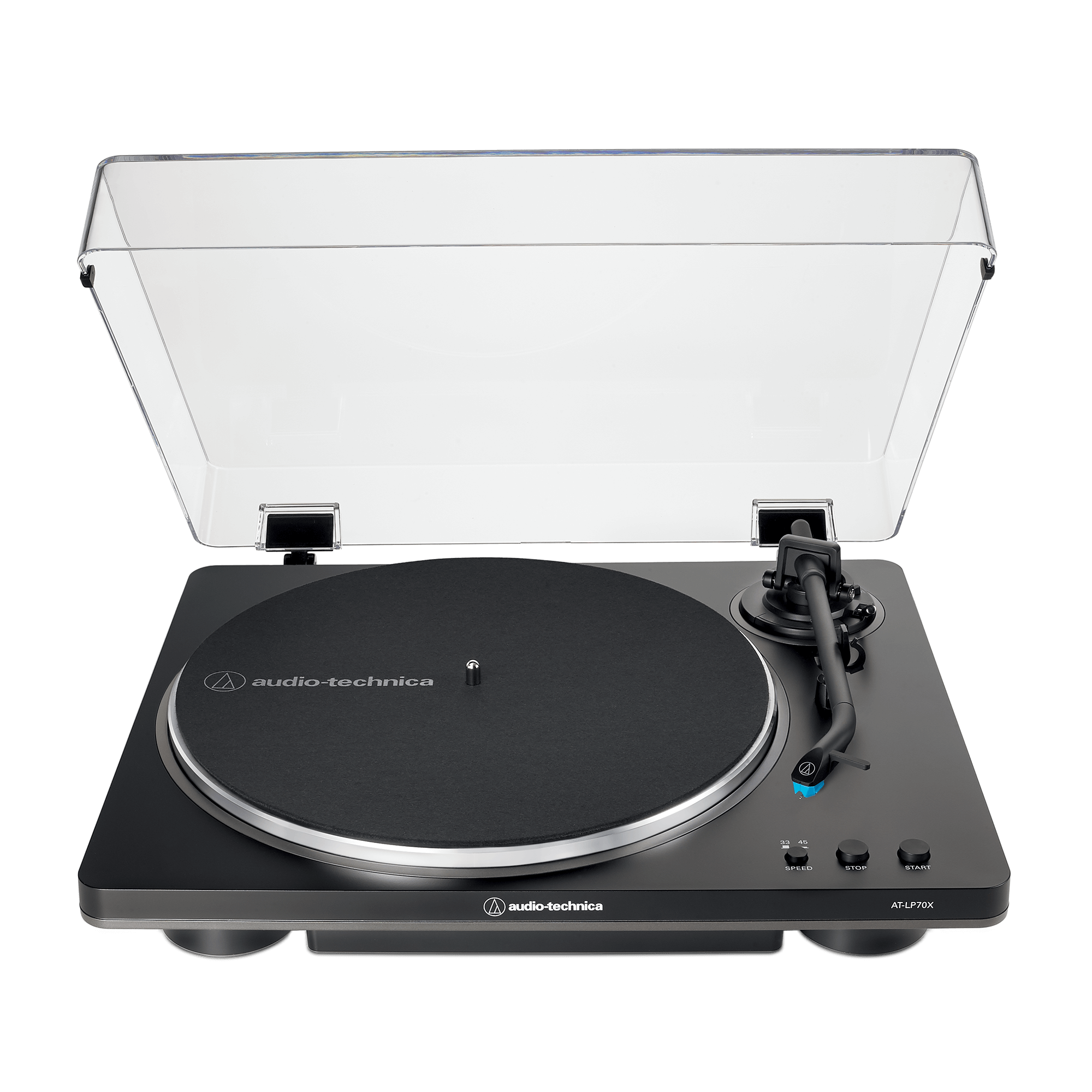Audio-Technica AT-LP70X-BG - FULLY AUTO BELT-DRIVE TT, BLACK/GREY