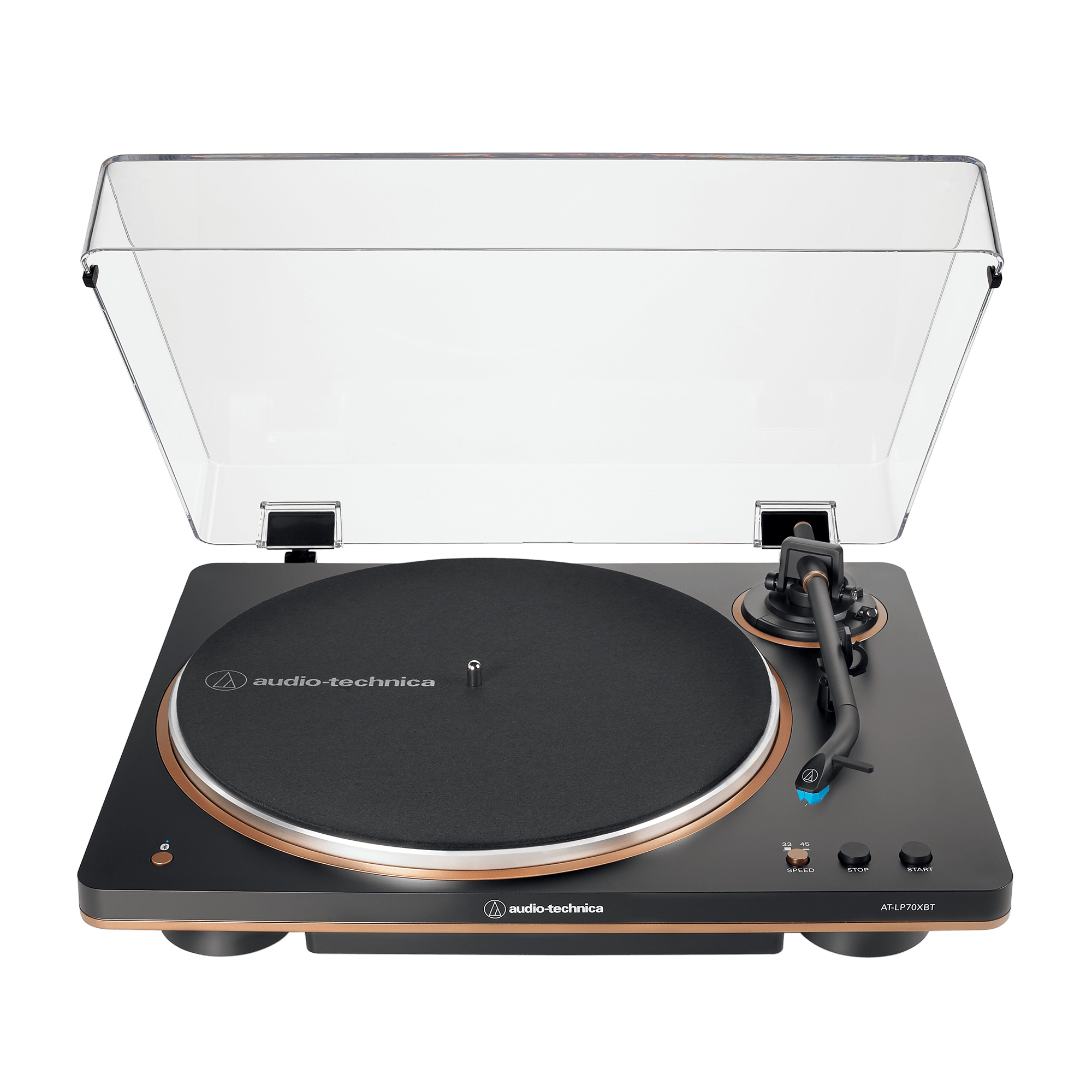 Audio-Technica AT-LP70XBT-BZ - FULLY AUTO WRLS BELT-DRIVE TT,BLK/BRONZE