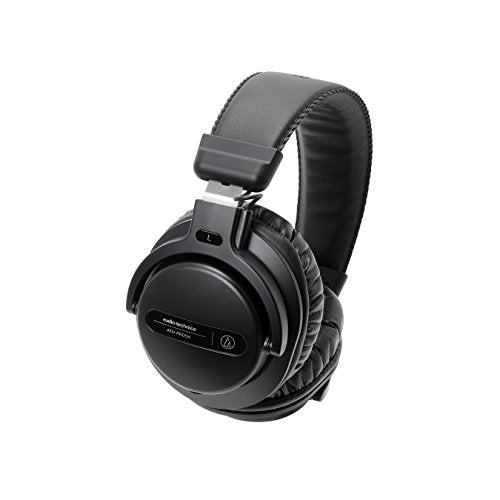 Audio-Technica ATH-PRO5XBK Professional Over-Ear Closed-Back Dynamic DJ Monitor Headphones, Black