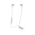 Audio-Technica Sound Reality Wireless In-Ear Headphones, Silver ATH-CKR35BTSV