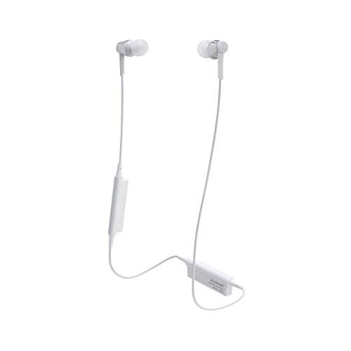 Audio-Technica Sound Reality Wireless In-Ear Headphones, Silver ATH-CKR35BTSV
