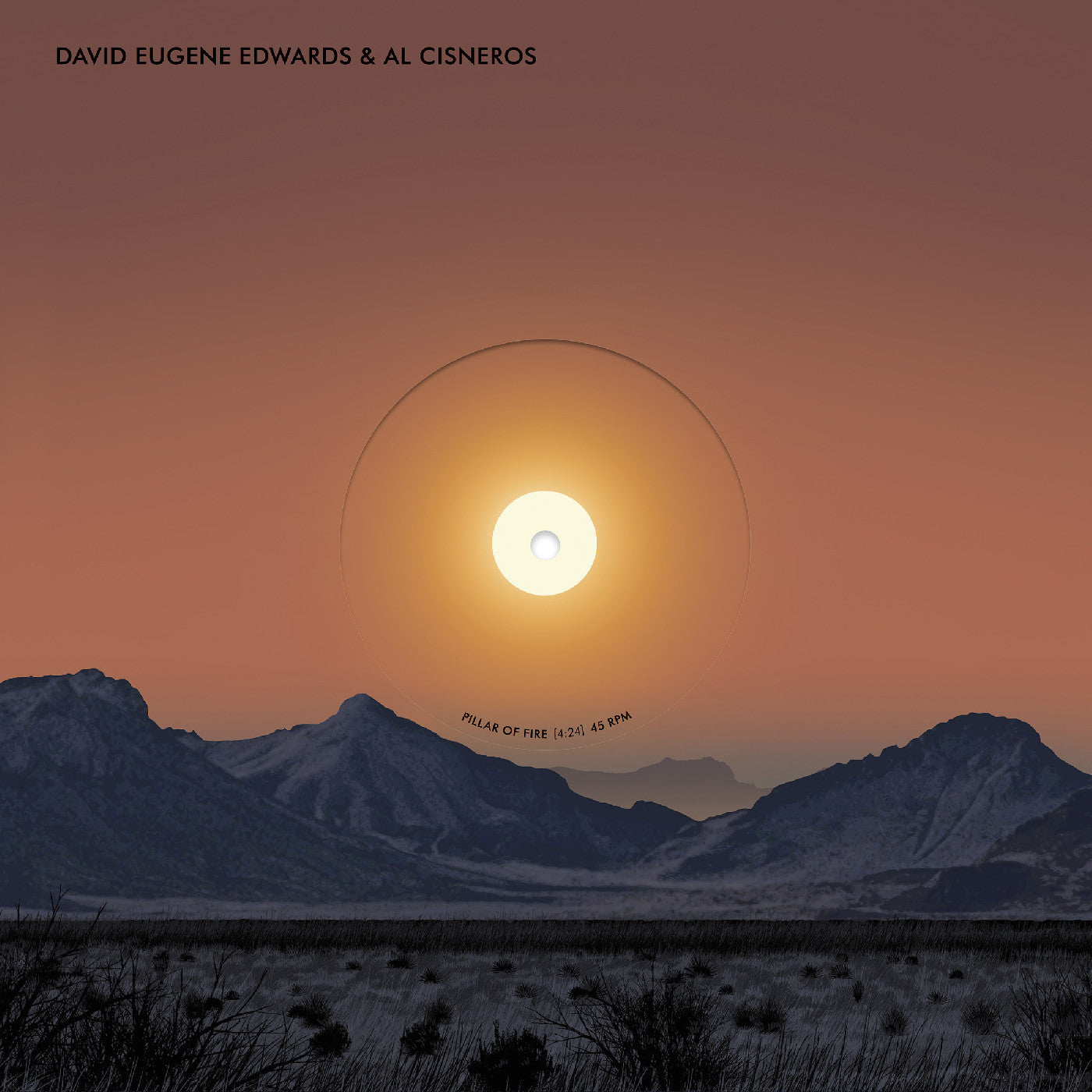 David Eugene & Al Cisneros Edwards Pillar Of Fire / Capernaum 10"