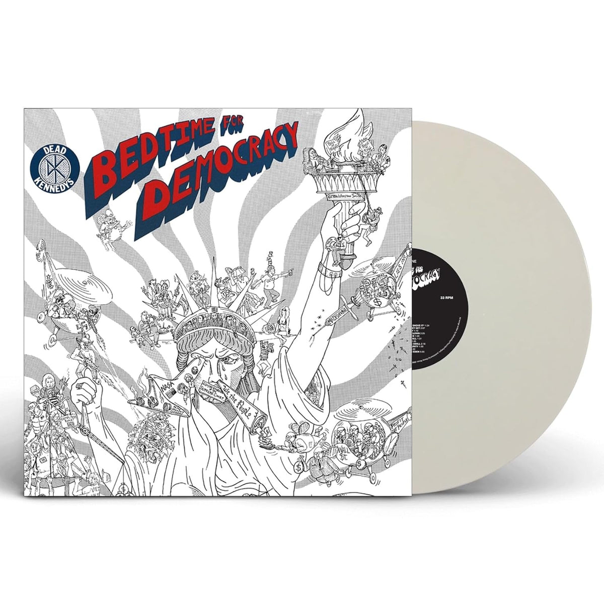 Dead Kennedys Bedtime for Democracy Limited Edition, White Colored Vinyl)