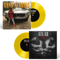 Guns N' Roses Nothin' / Atlas [Canary Yellow 7" Single]