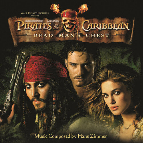 Hans Zimmer Pirates of the Caribbean: Dead Man's Chest (Original Soundtrack) (Coke Bottle Clear Colored Vinyl) (2 Lp's)