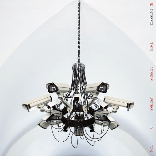 Interpol This Mirror Weighs a Ton (Indie Exclusive, Transparent Red Colored Vinyl) (2 Lp's)