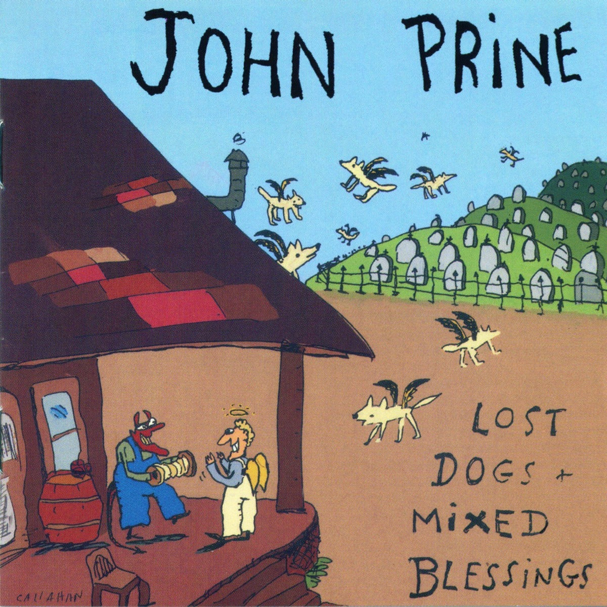 John Prine Lost Dogs + Mixed Blessings (Indie Exclusive) (Buttered Popcorn Vinyl) [2LP]