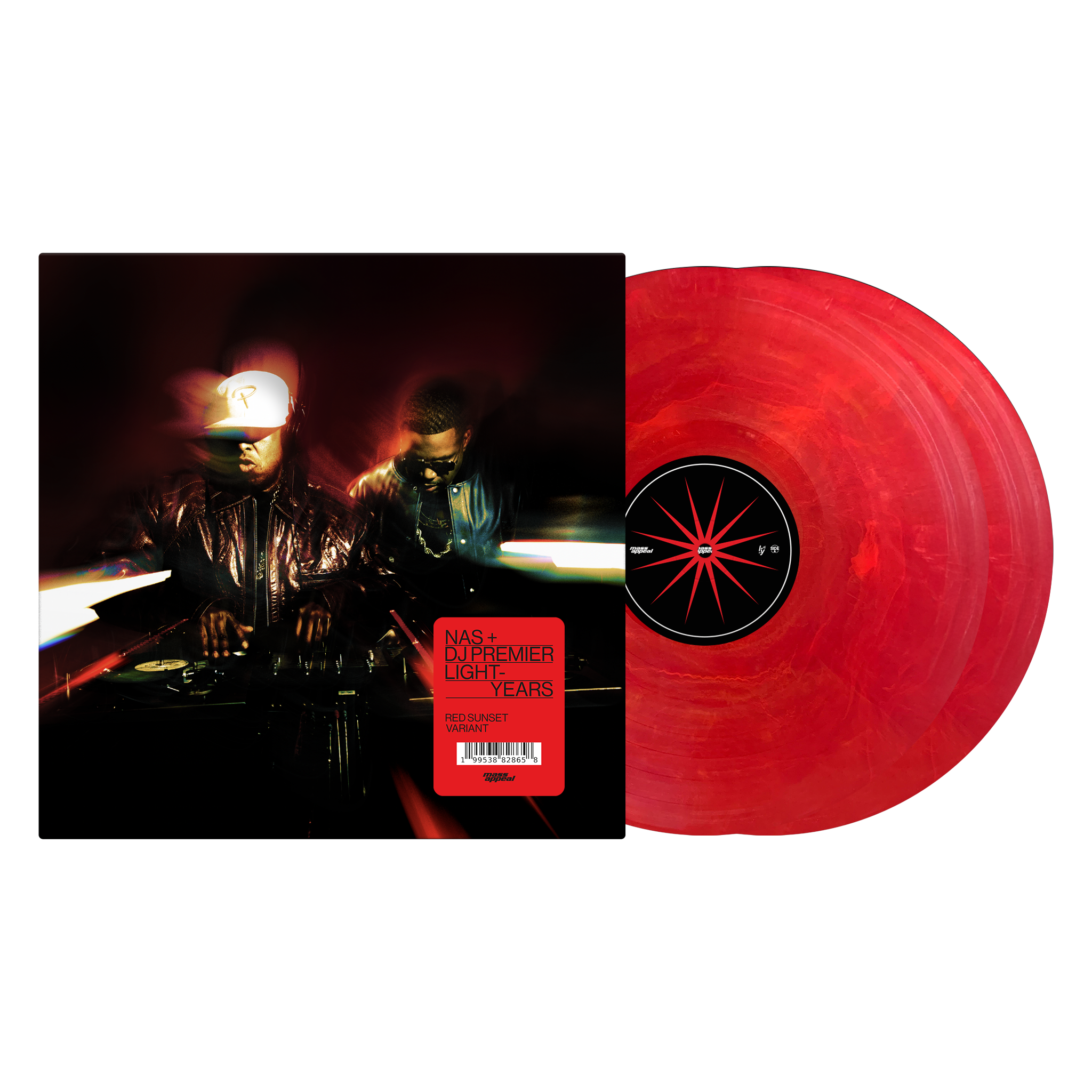Nas And Dj Premier Light-Years [Red Vinyl] [2LP]