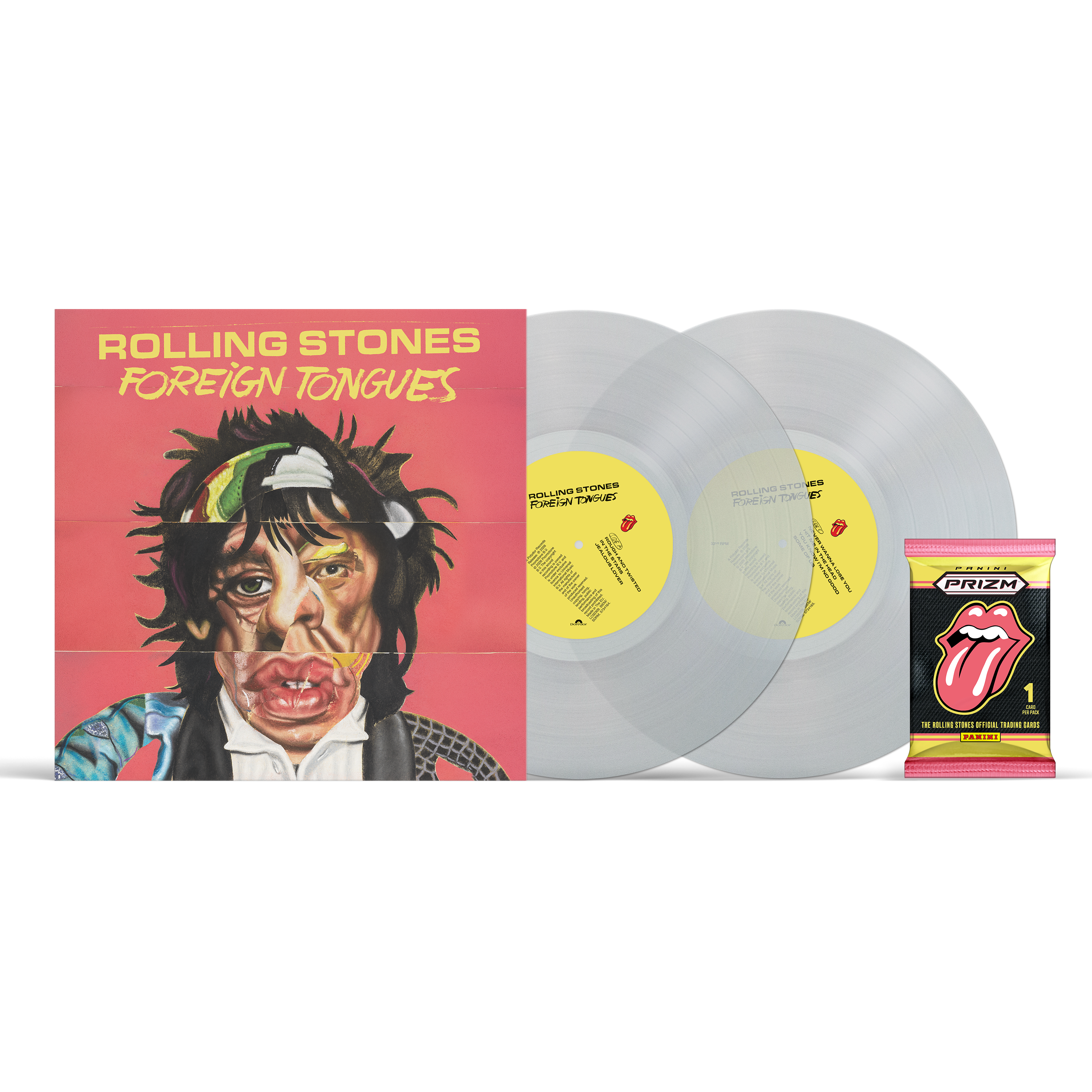 The Rolling Stones Foreign Tongues [Explicit Content] (Indie Exclusive, Limited Edition, 180 Gram Ultra Clear Vinyl) (2 Lp's)