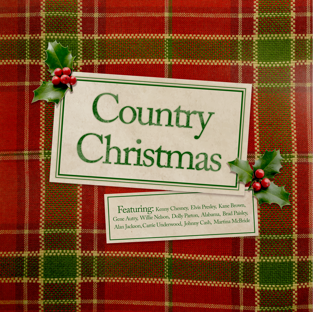 Various Artists Country Christmas (Tree Color Green Colored Vinyl)