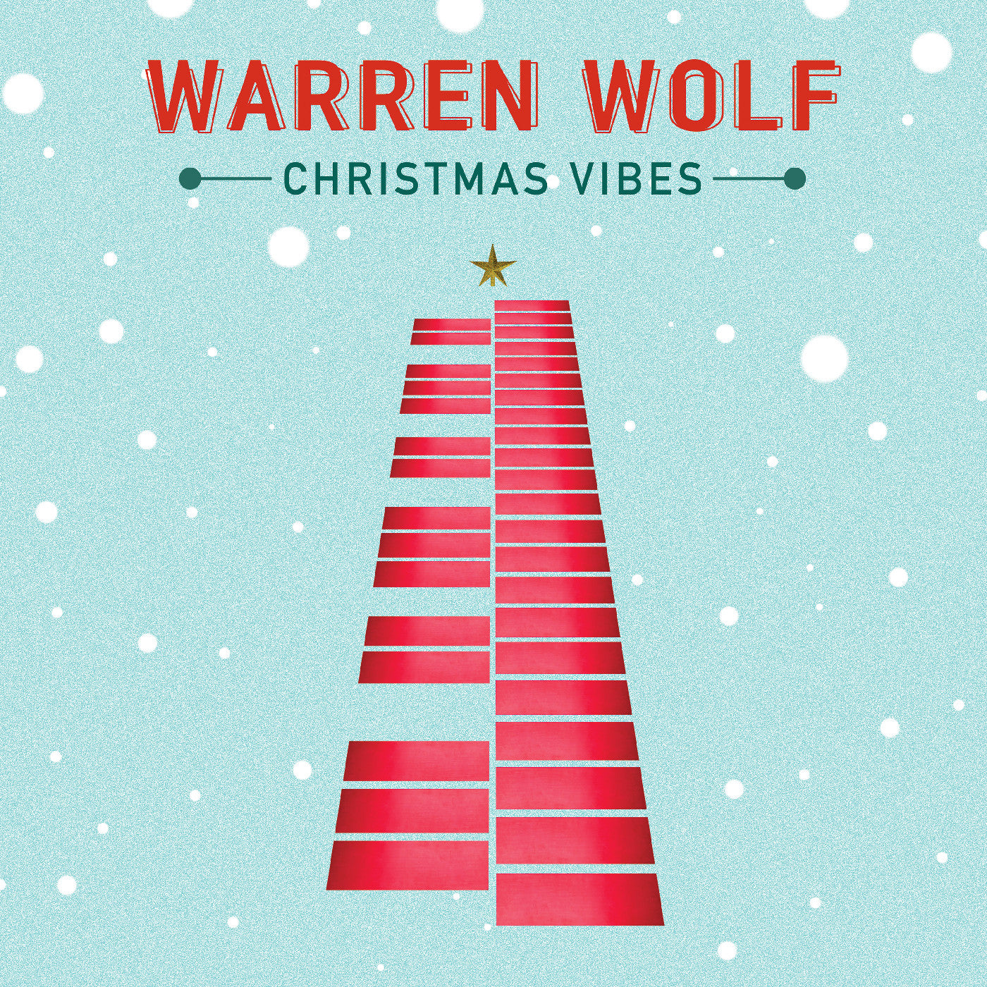 Warren Wolf Christmas Vibes [Candy Cane Vinyl]